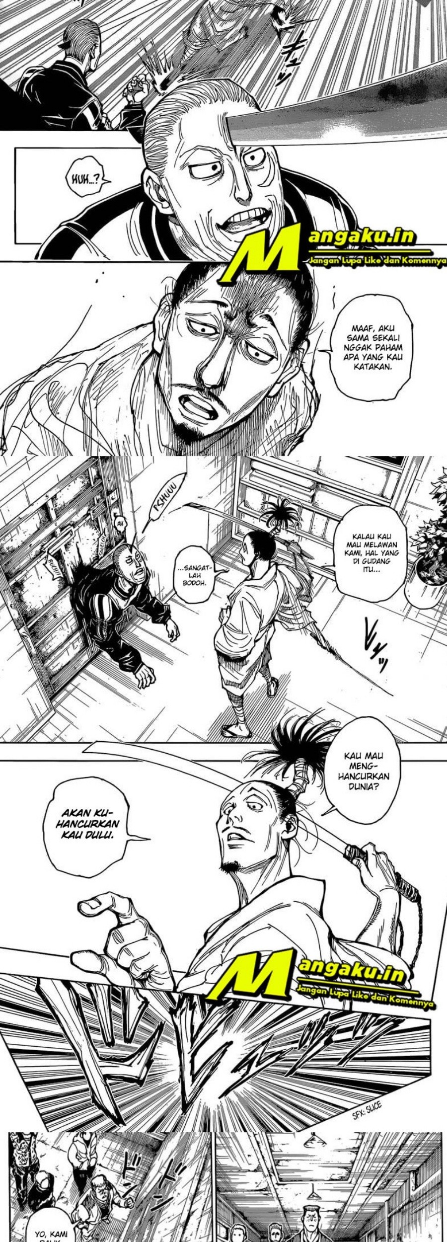 Hunter x Hunter Chapter 393 Gambar 3