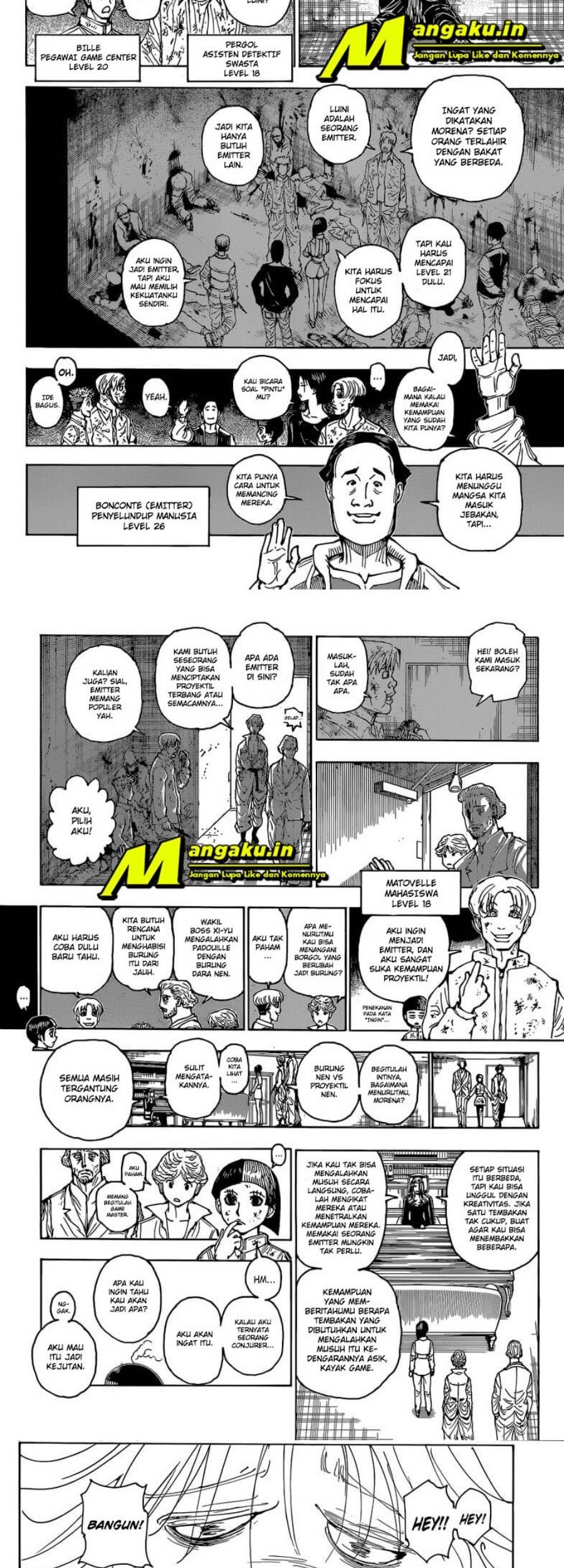 Hunter x Hunter Chapter 393 Gambar 7