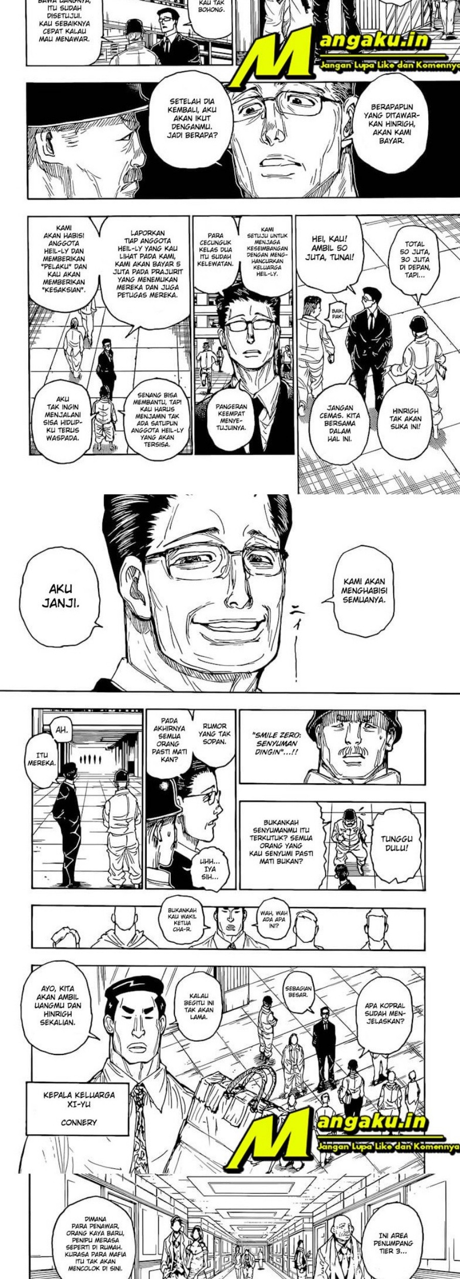 Hunter x Hunter Chapter 393 Gambar 15