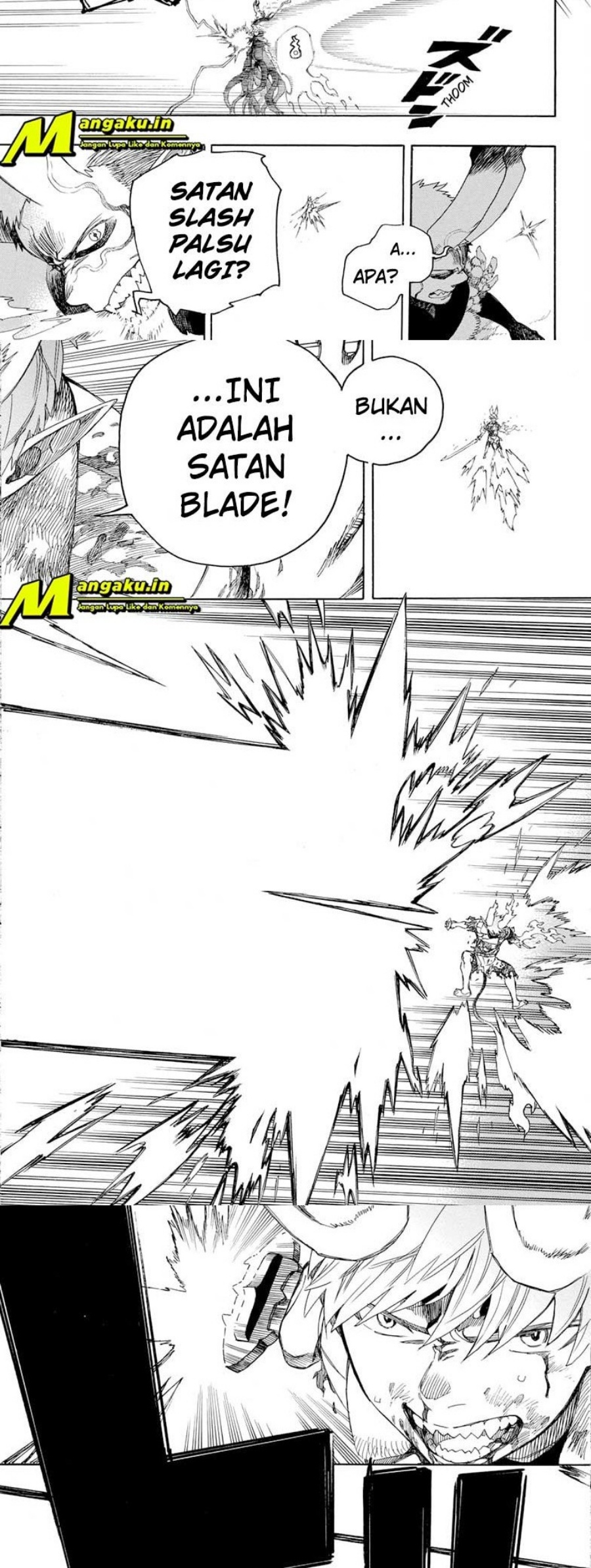 Ao no Exorcist Chapter 136 Gambar 14