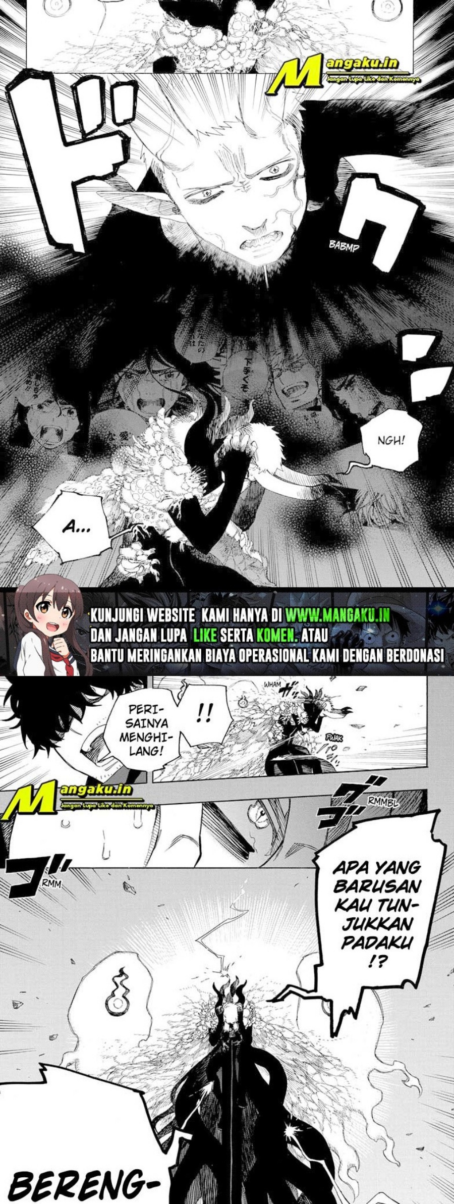 Ao no Exorcist Chapter 136 Gambar 12