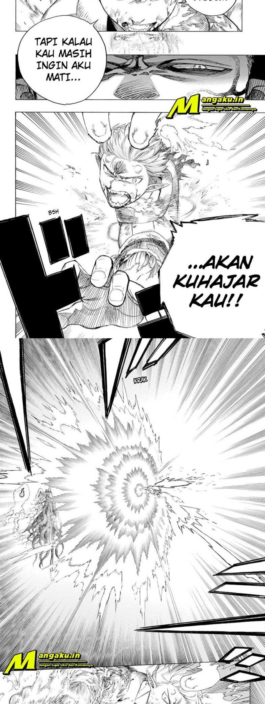 Manga Ao no Exorcist Chapter 136 gambar nomor 2