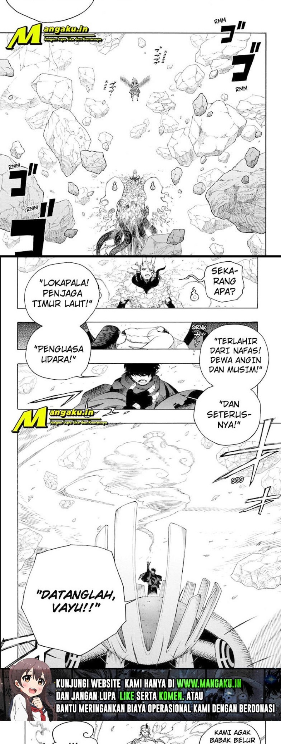 Ao no Exorcist Chapter 136 Gambar 6