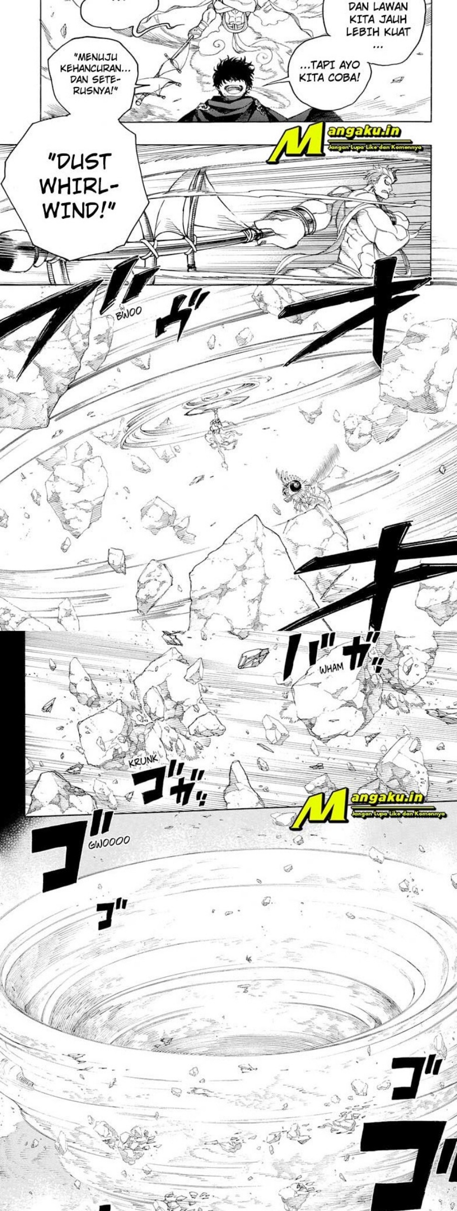 Ao no Exorcist Chapter 136 Gambar 7