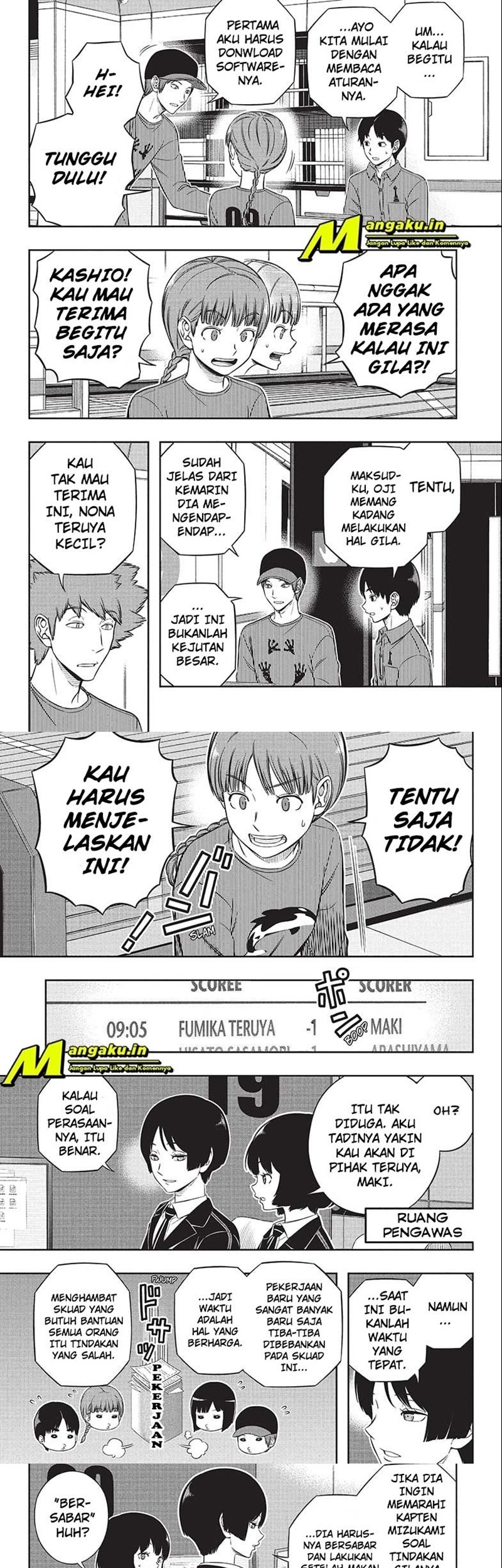 Manga World Trigger Chapter 228 gambar nomor 2