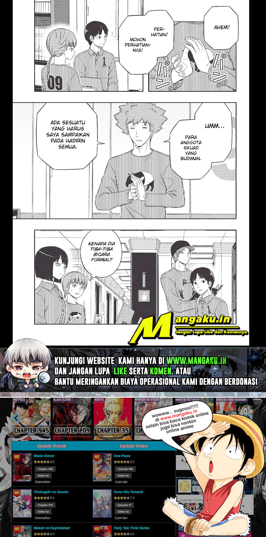 World Trigger Chapter 227 Gambar 22