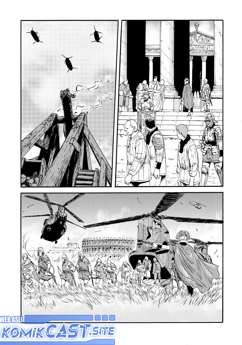 Gate – Jietai Kare no Chi nite Kaku Tatakeri Chapter 117 Gambar 14