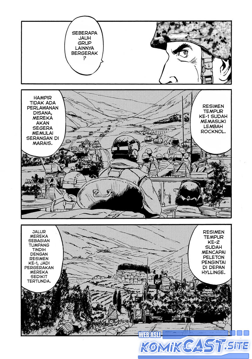 Gate – Jietai Kare no Chi nite Kaku Tatakeri Chapter 117 Gambar 16