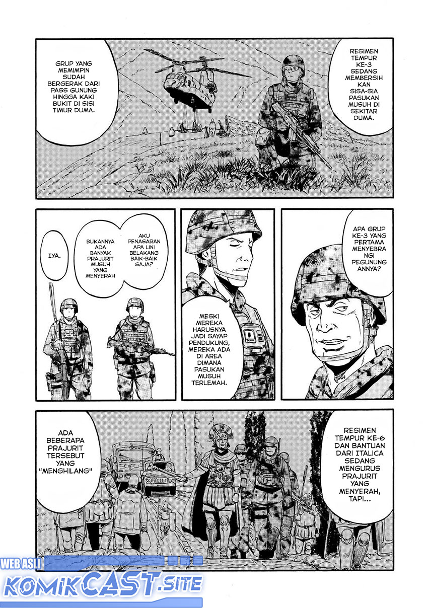 Gate – Jietai Kare no Chi nite Kaku Tatakeri Chapter 117 Gambar 17