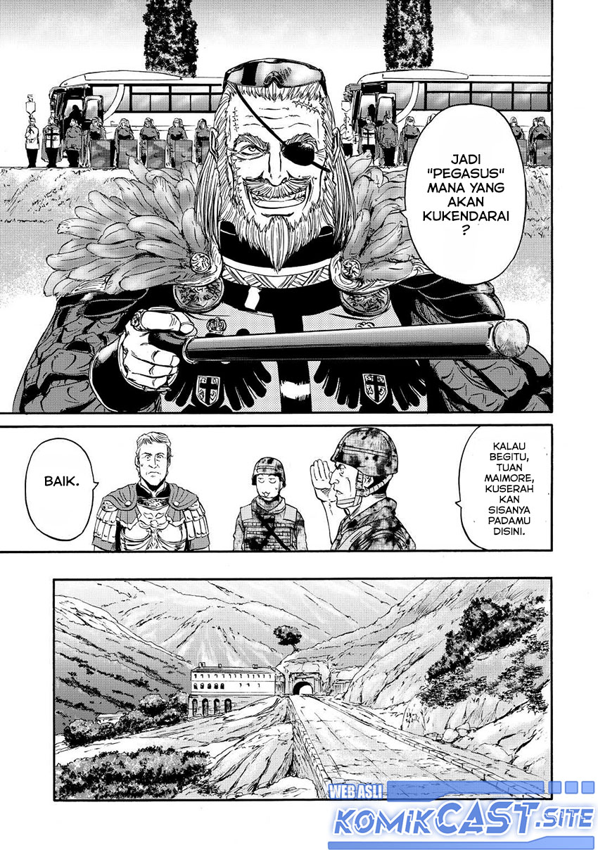 Gate – Jietai Kare no Chi nite Kaku Tatakeri Chapter 117 Gambar 24