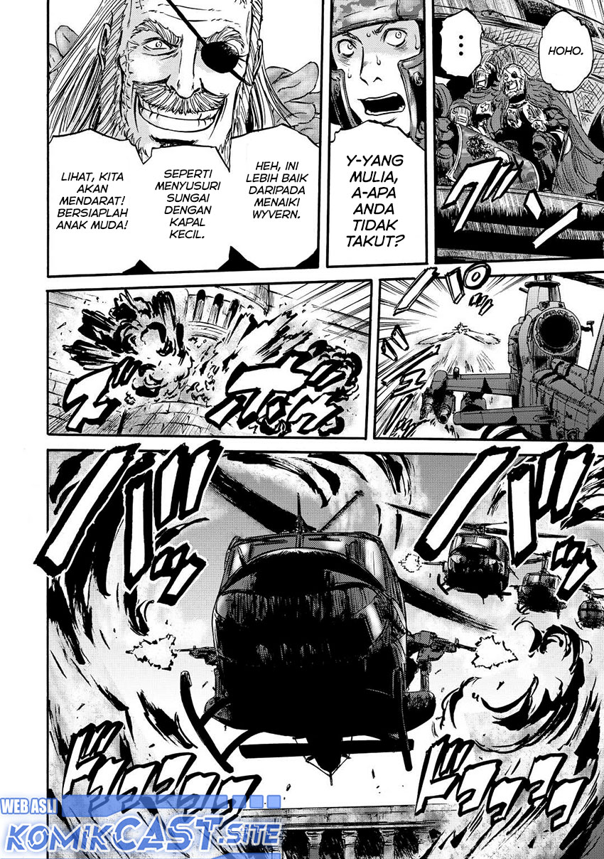 Gate – Jietai Kare no Chi nite Kaku Tatakeri Chapter 117 Gambar 27