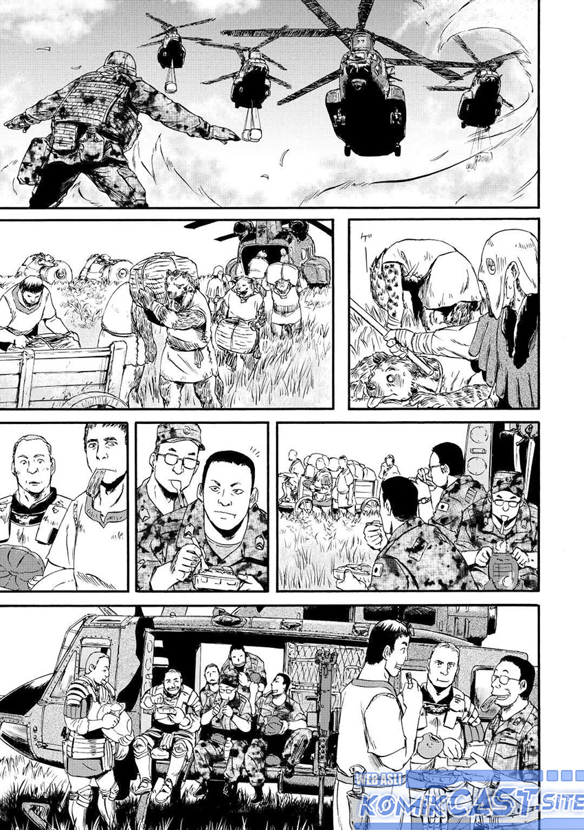 Gate – Jietai Kare no Chi nite Kaku Tatakeri Chapter 117 Gambar 20