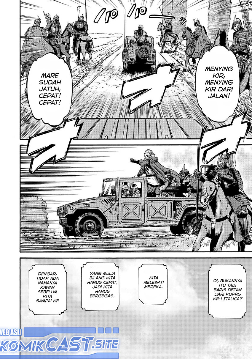 Gate – Jietai Kare no Chi nite Kaku Tatakeri Chapter 117 Gambar 21