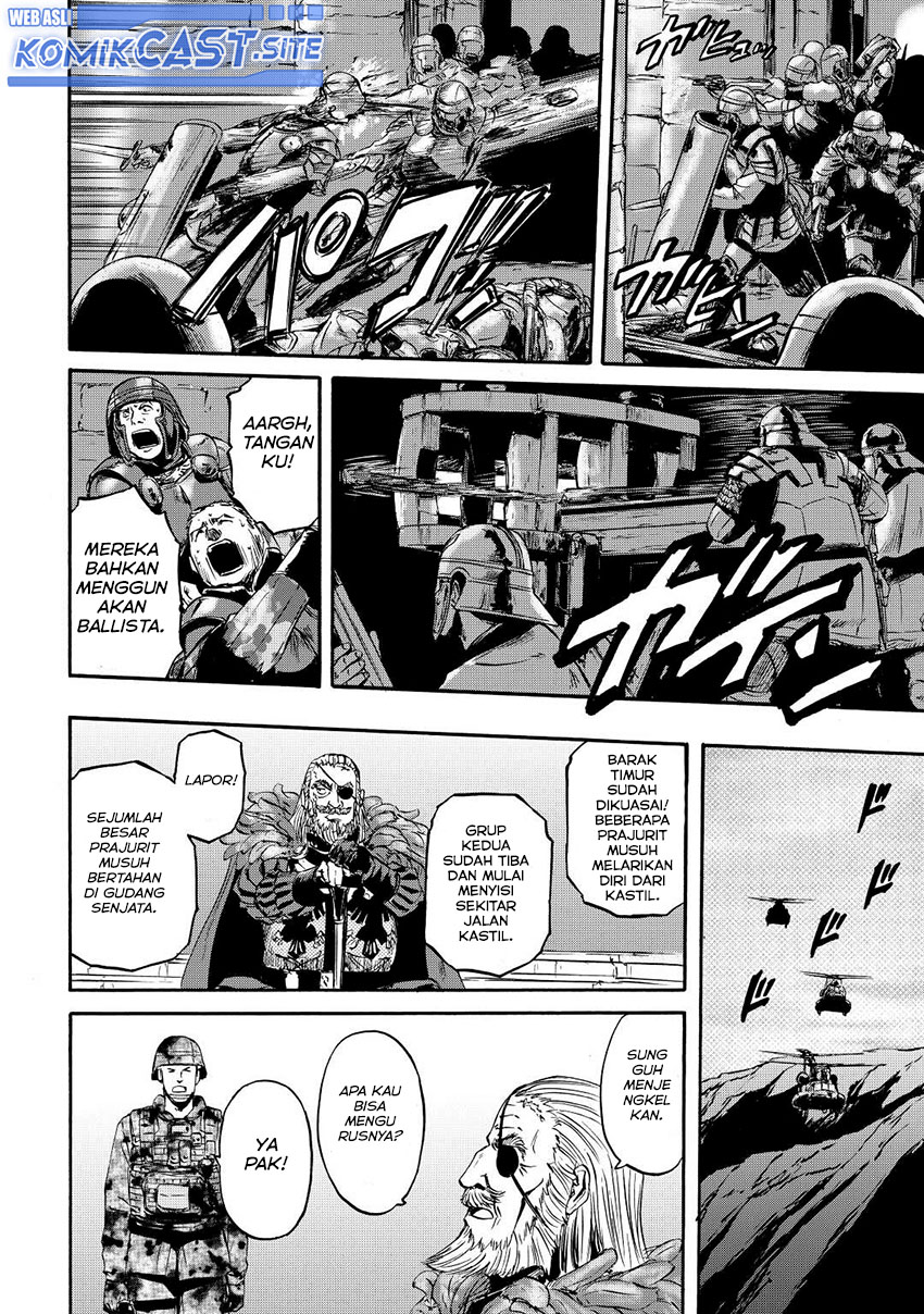 Gate – Jietai Kare no Chi nite Kaku Tatakeri Chapter 117 Gambar 31