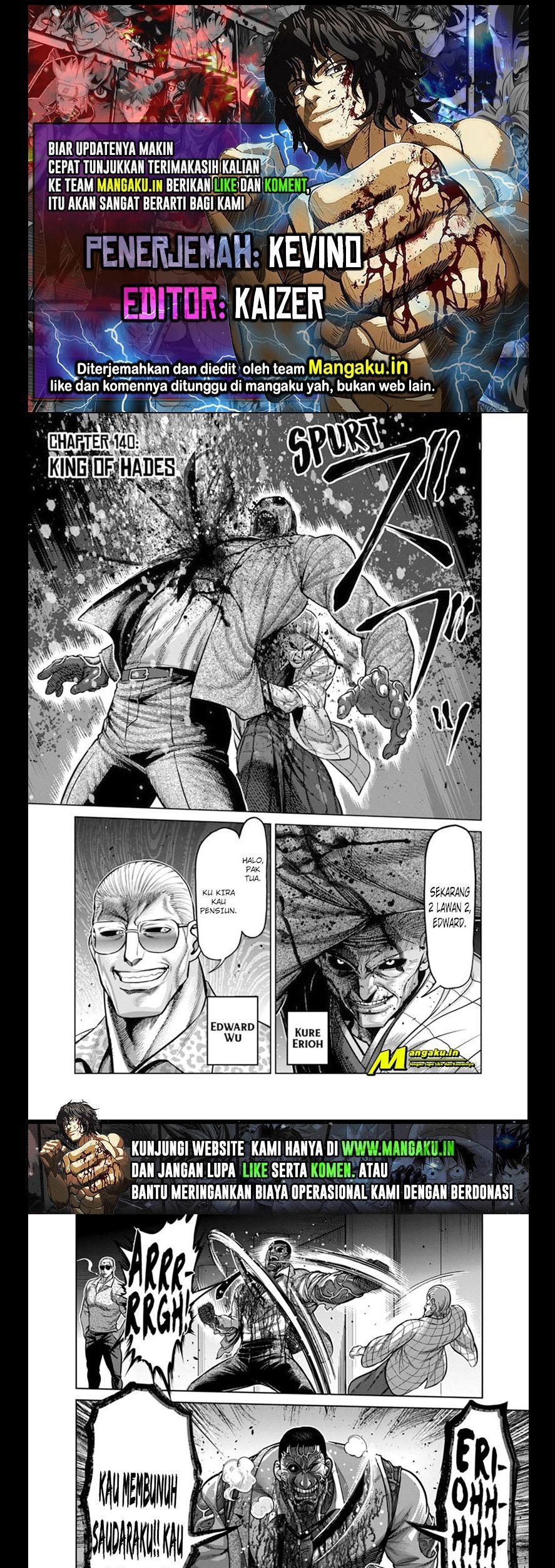 Komik Kengan Omega Chapter 140 gambar nomor 1