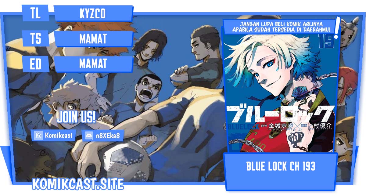 Komik Blue Lock Chapter 193 gambar nomor 1