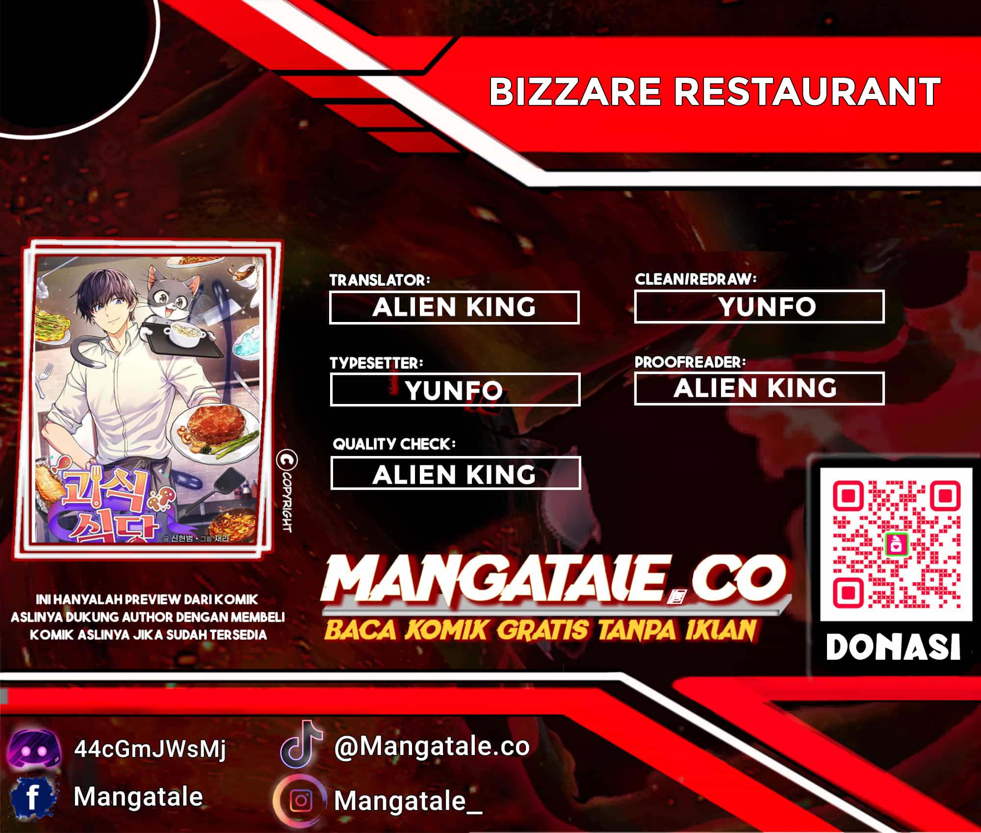 Komik Bizarre Restaurant Chapter 07 gambar nomor 1