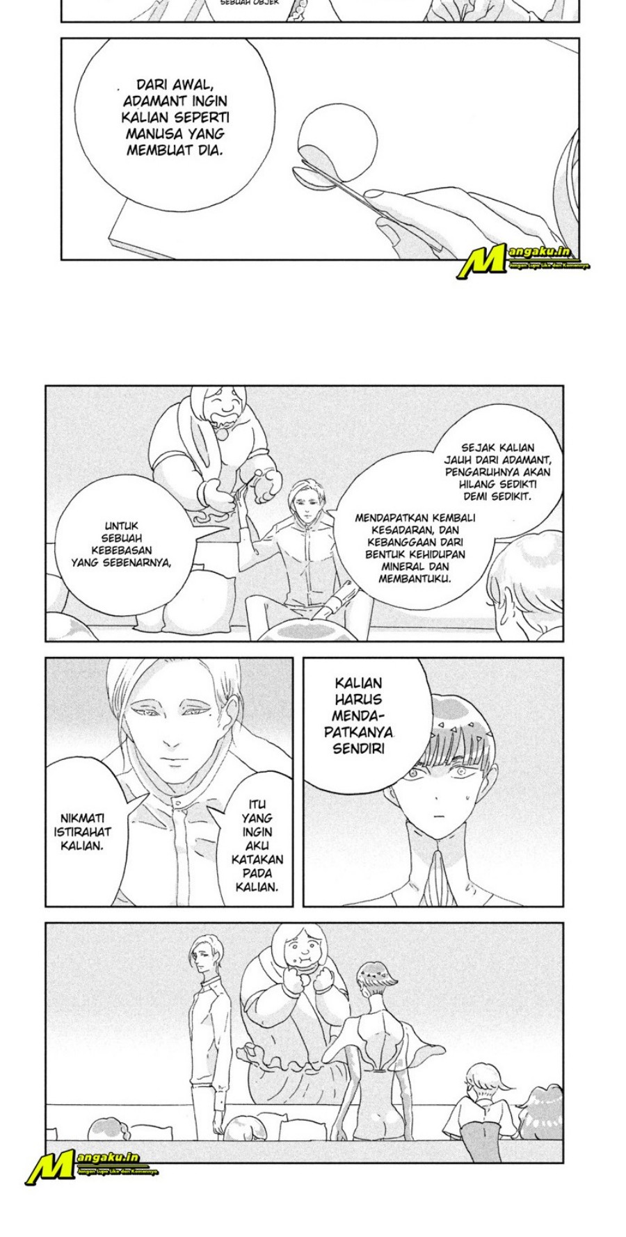 Houseki no Kuni Chapter 66 Gambar 11