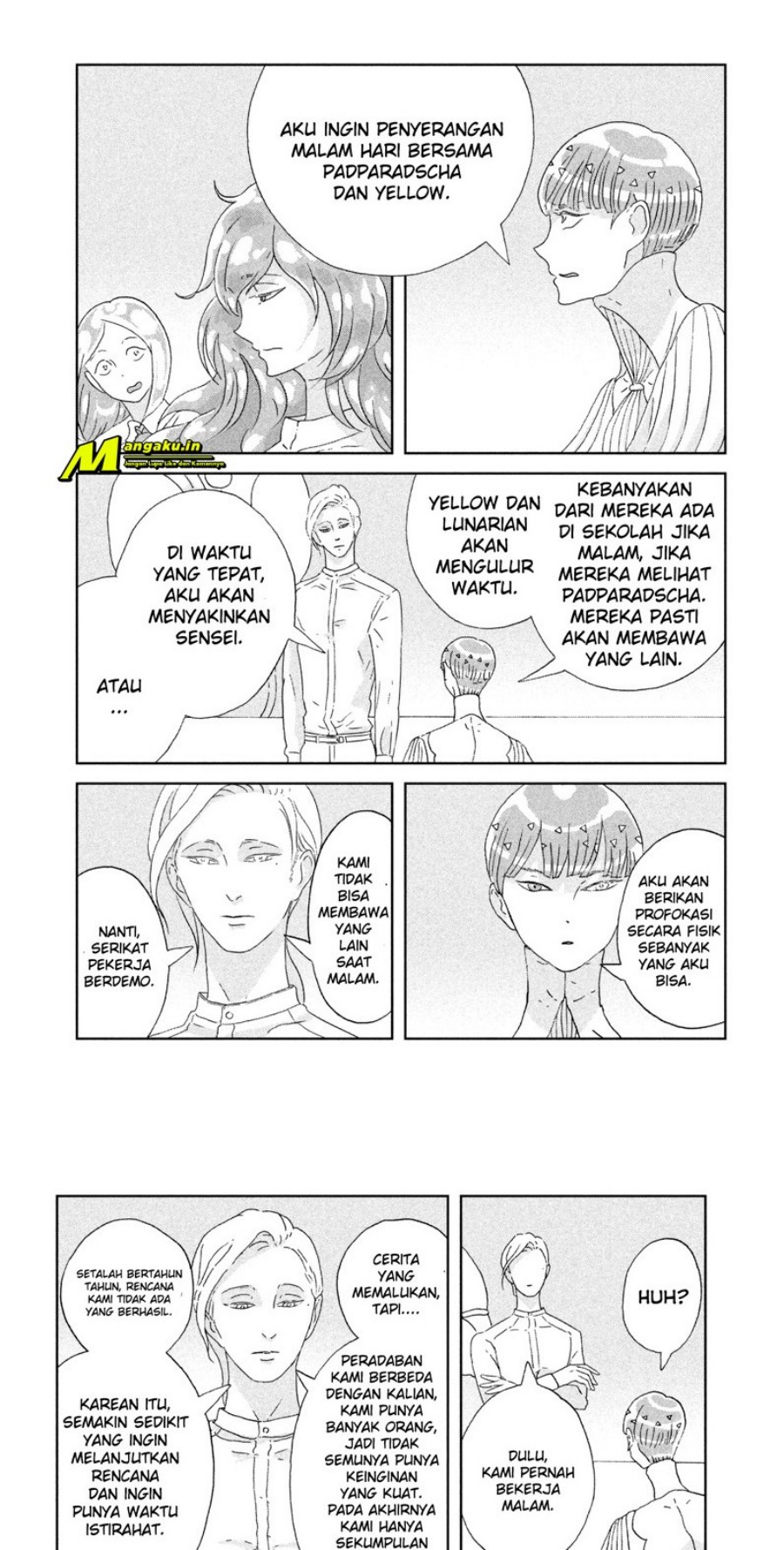 Houseki no Kuni Chapter 66 Gambar 12