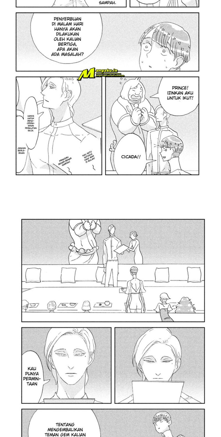 Houseki no Kuni Chapter 66 Gambar 13