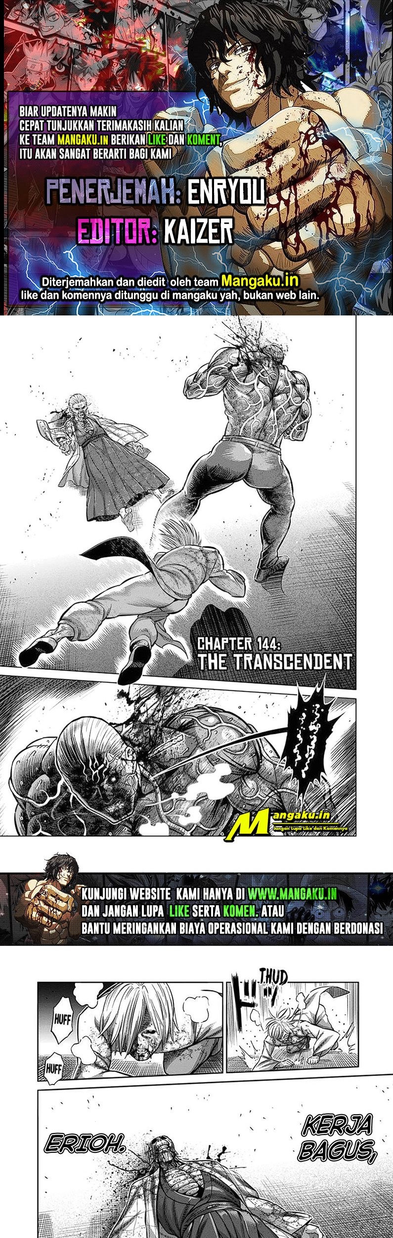 Komik Kengan Omega Chapter 144 gambar nomor 1