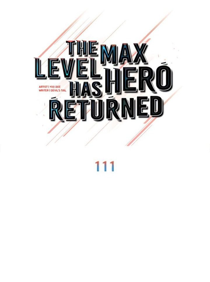 The MAX leveled hero will return! Chapter 111 Gambar 23