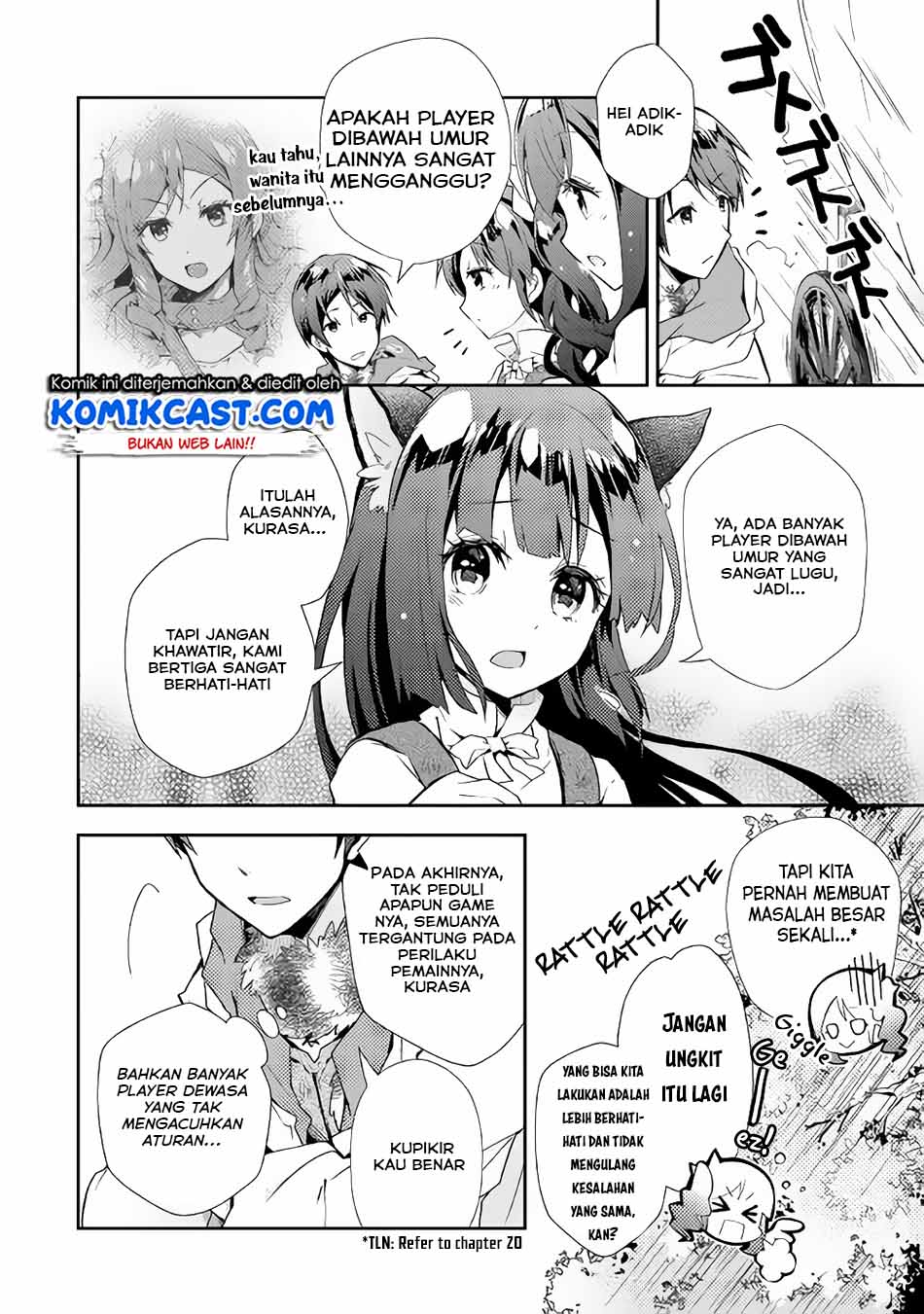 Nonbiri VRMMO-ki Chapter 28.1 Gambar 6