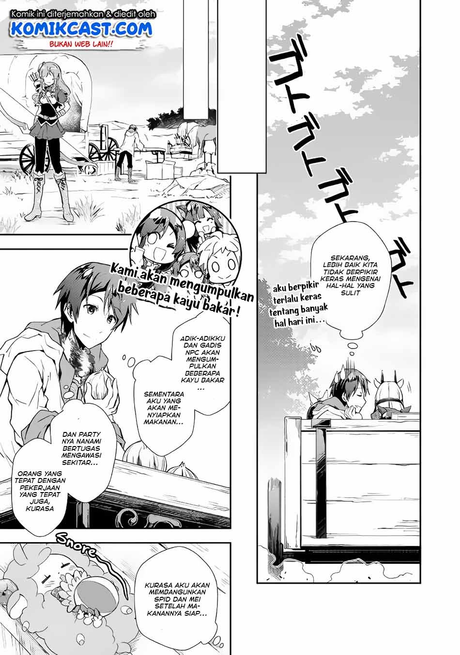 Nonbiri VRMMO-ki Chapter 28.1 Gambar 7
