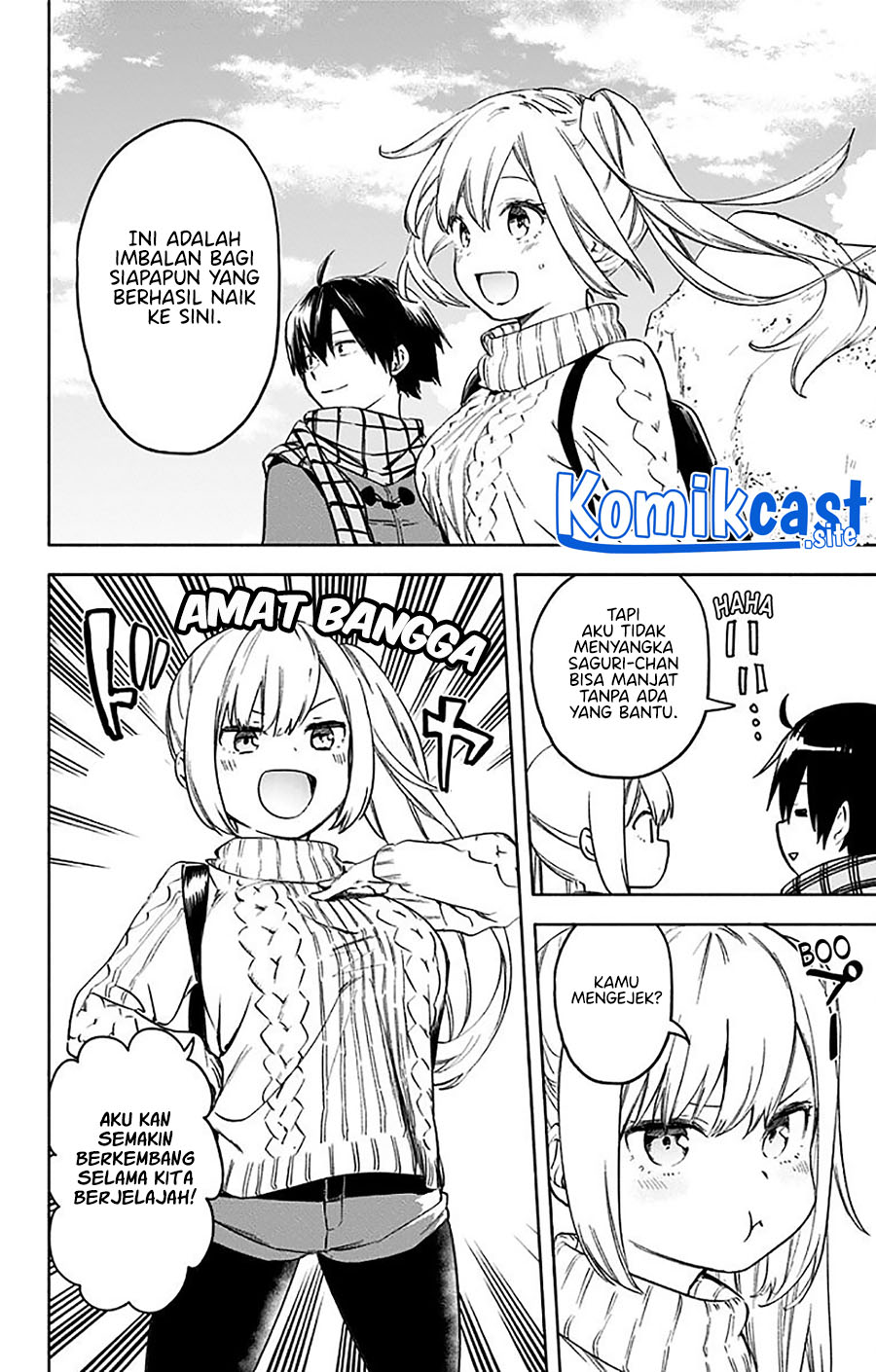 Saguri-chan Tankentai Chapter 34 Gambar 14