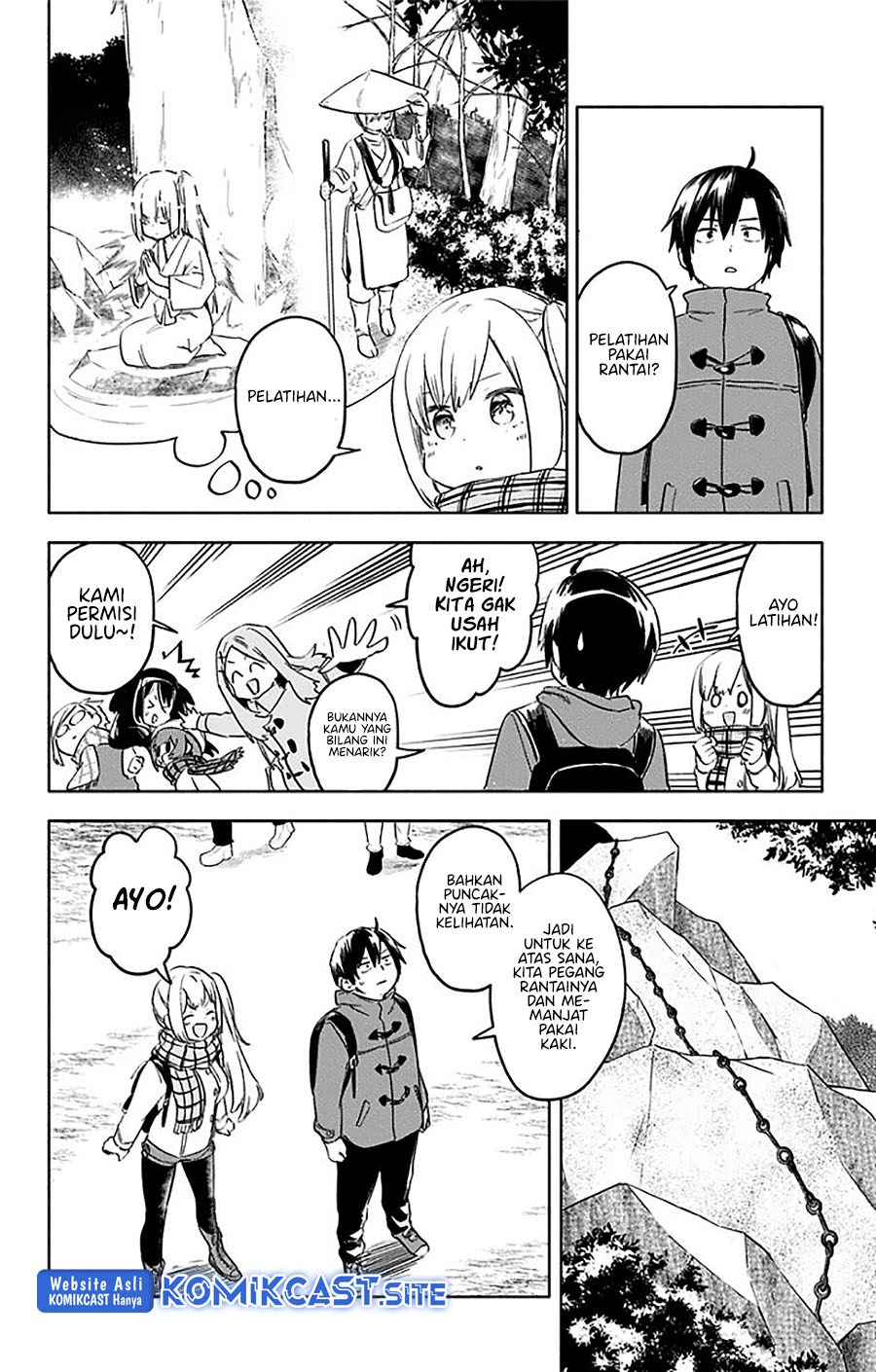 Saguri-chan Tankentai Chapter 34 Gambar 7