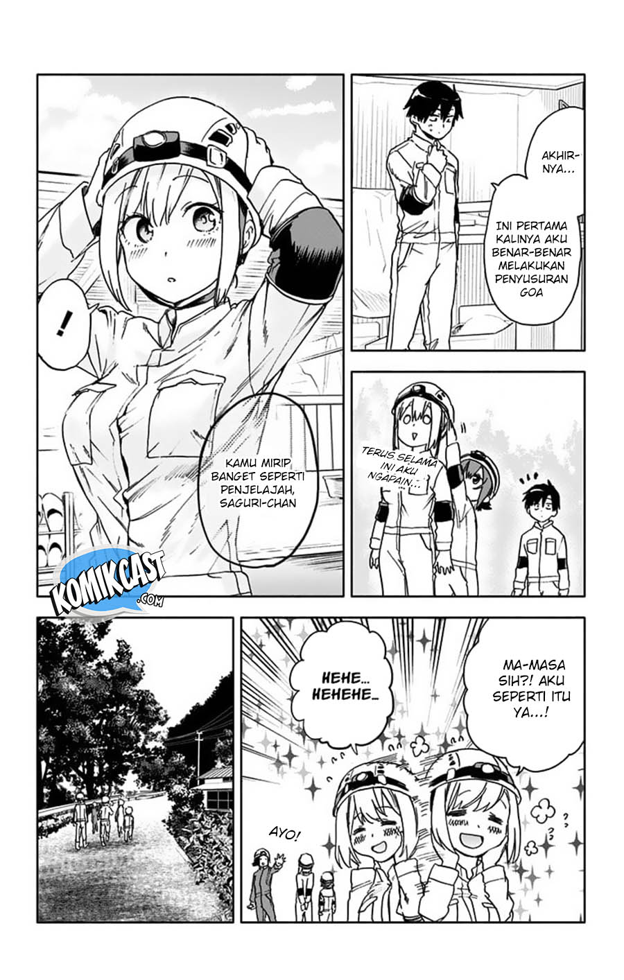 Saguri-chan Tankentai Chapter 19 Gambar 14