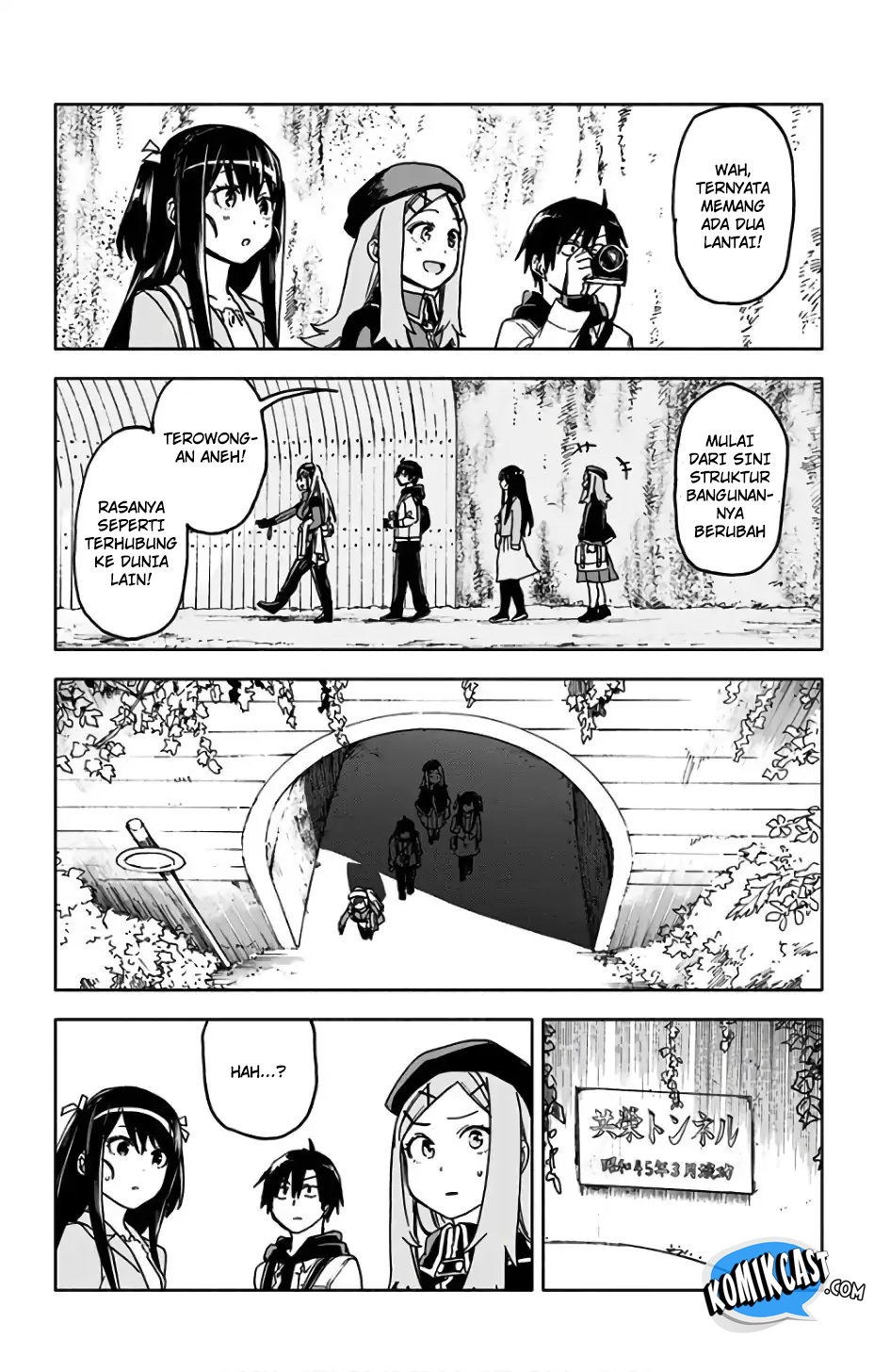 Saguri-chan Tankentai Chapter 18 Gambar 16