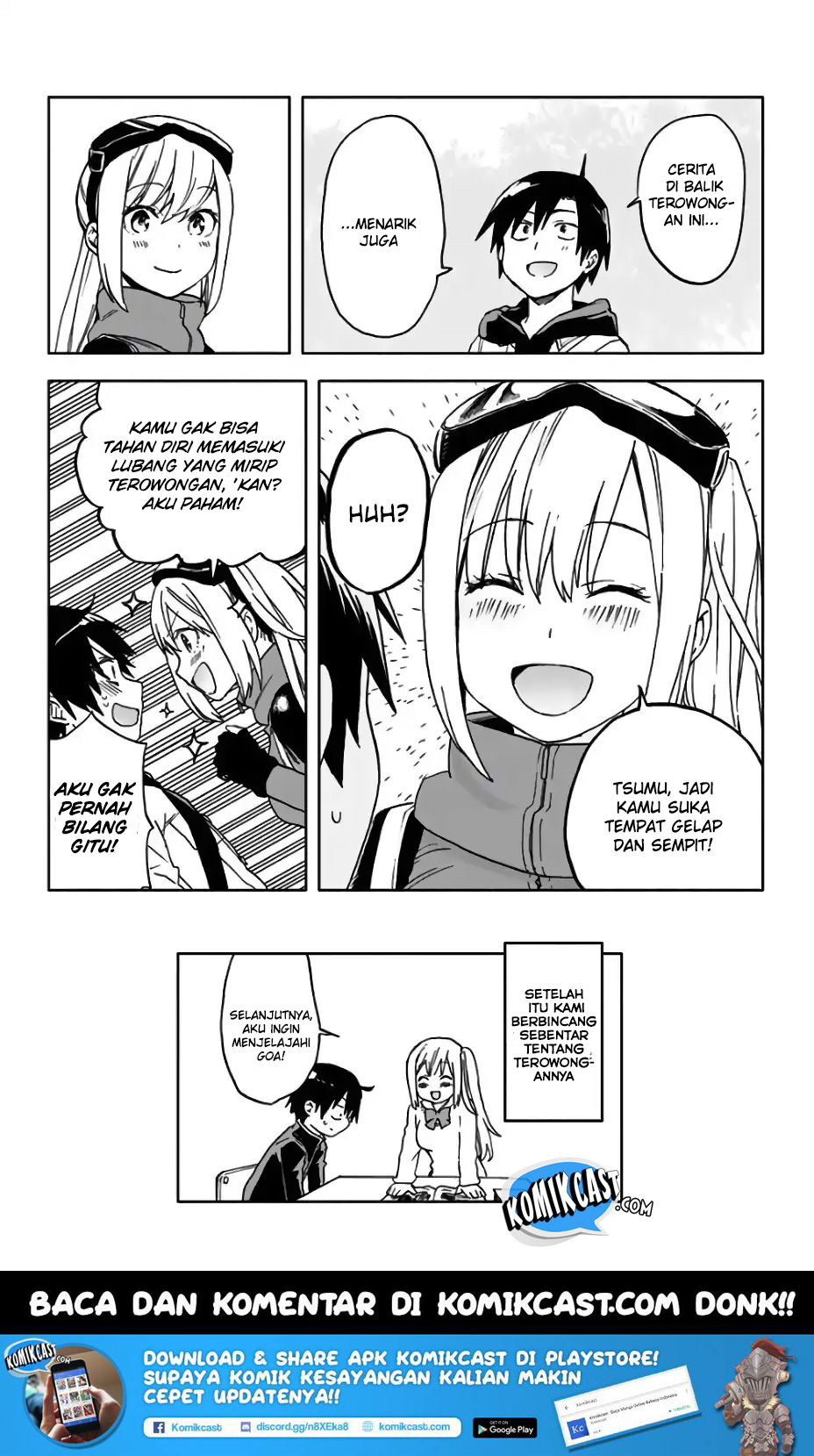 Saguri-chan Tankentai Chapter 18 Gambar 19