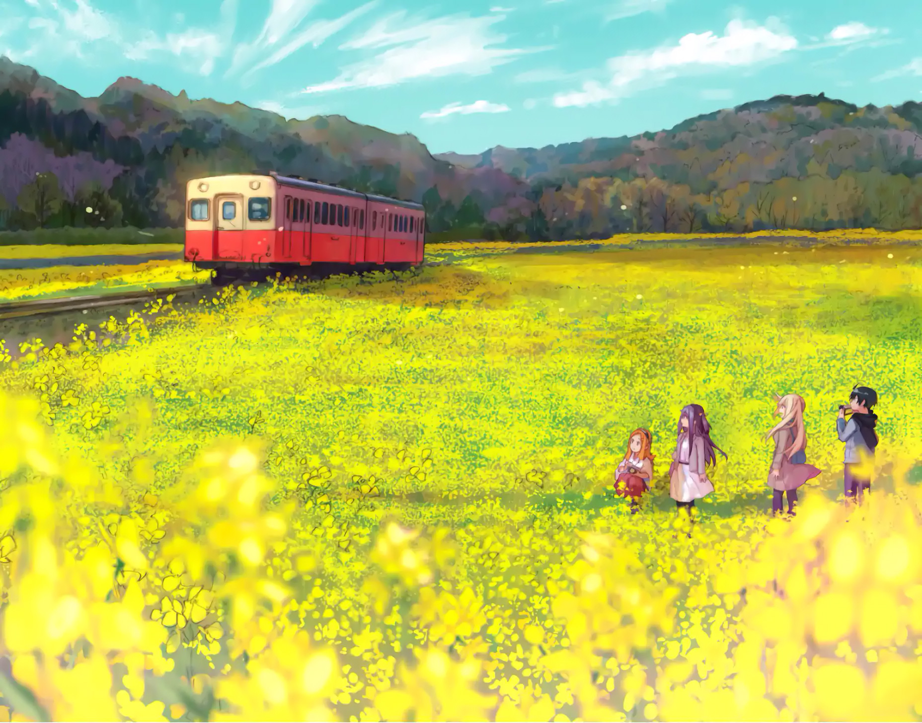 Saguri-chan Tankentai Chapter 18 Gambar 10