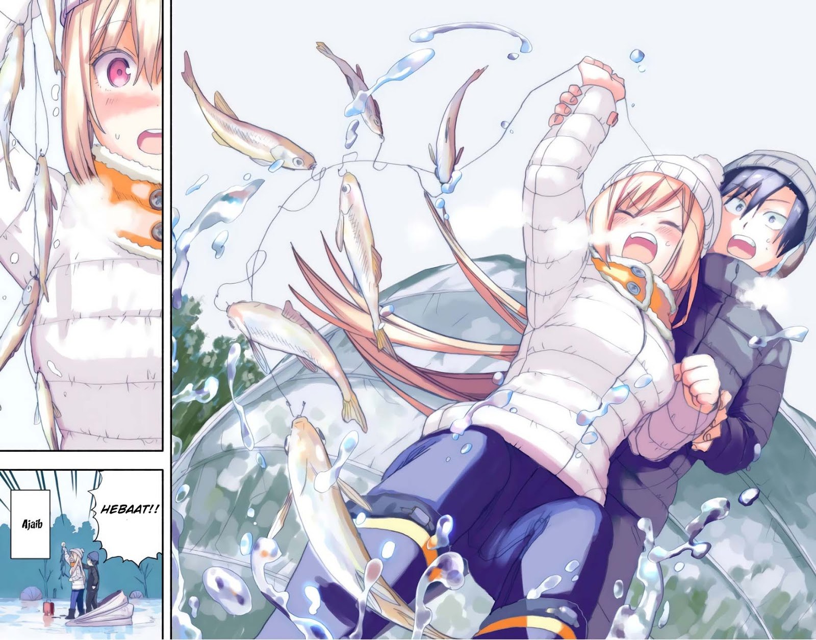 Saguri-chan Tankentai Chapter 14 Gambar 16