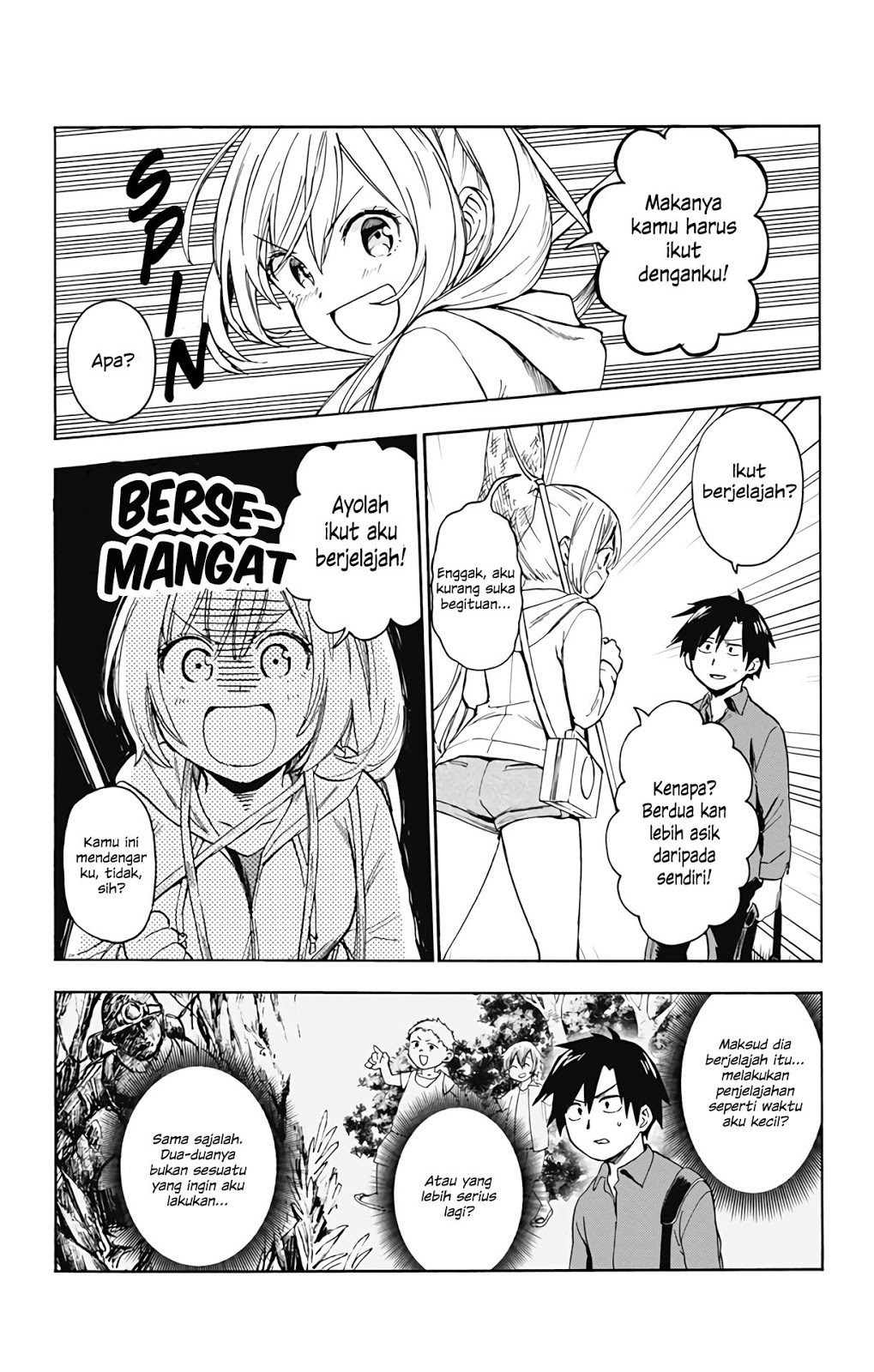 Saguri-chan Tankentai Chapter 01 Gambar 14