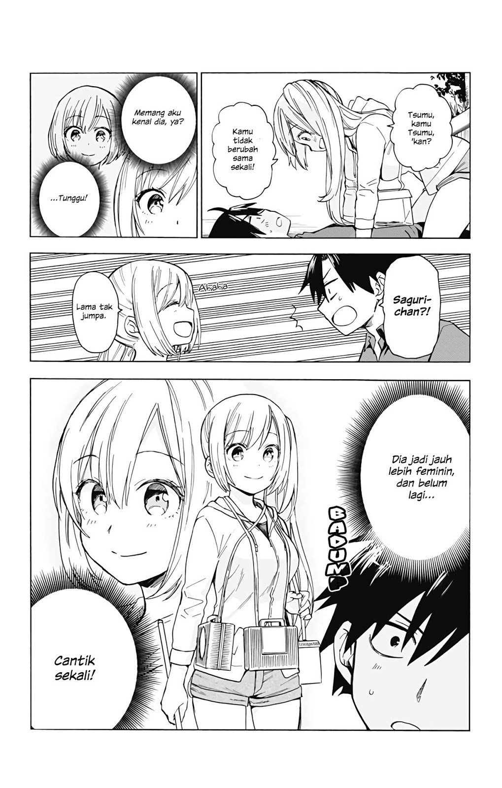 Saguri-chan Tankentai Chapter 01 Gambar 11