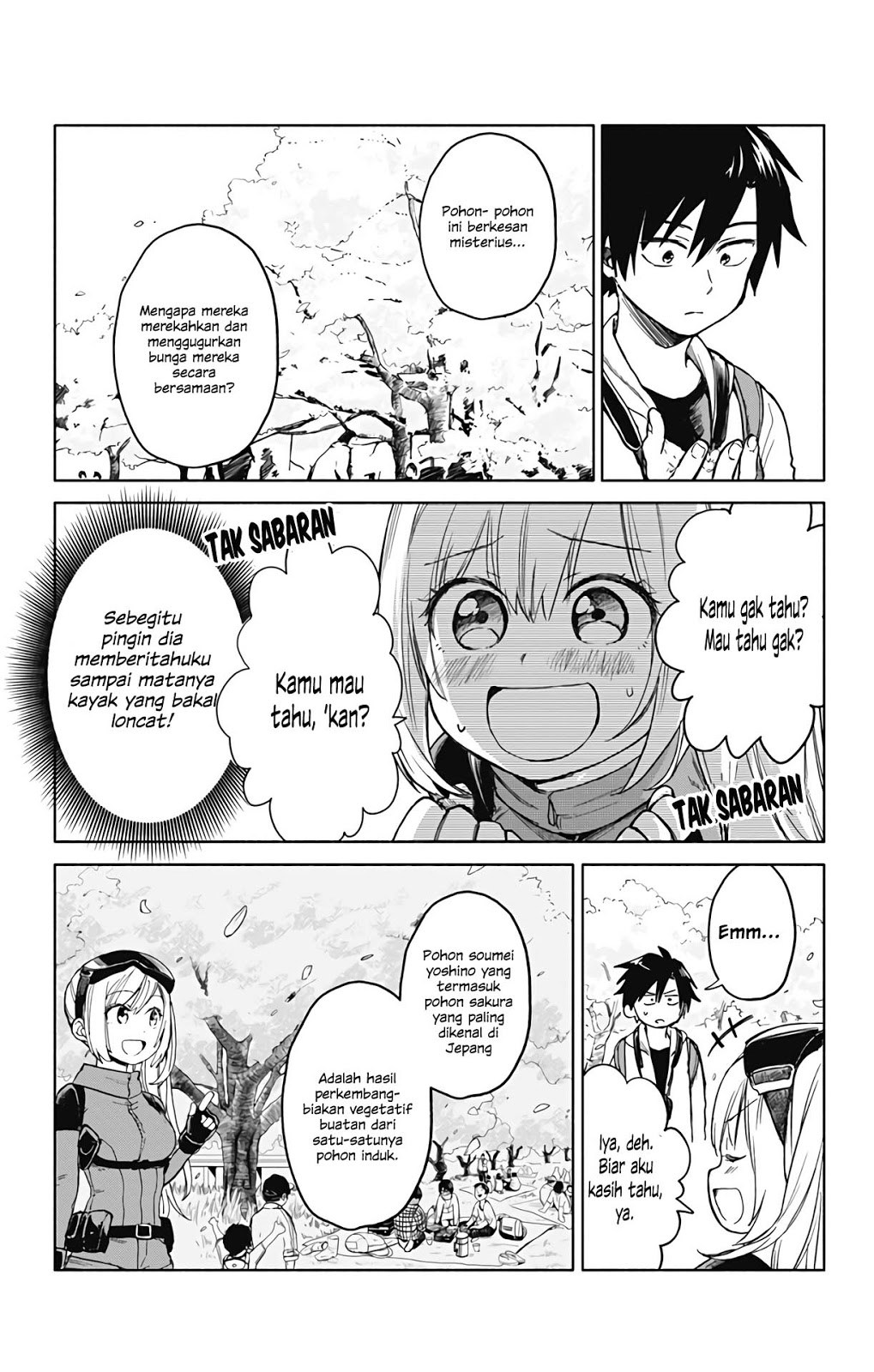Saguri-chan Tankentai Chapter 01 Gambar 29