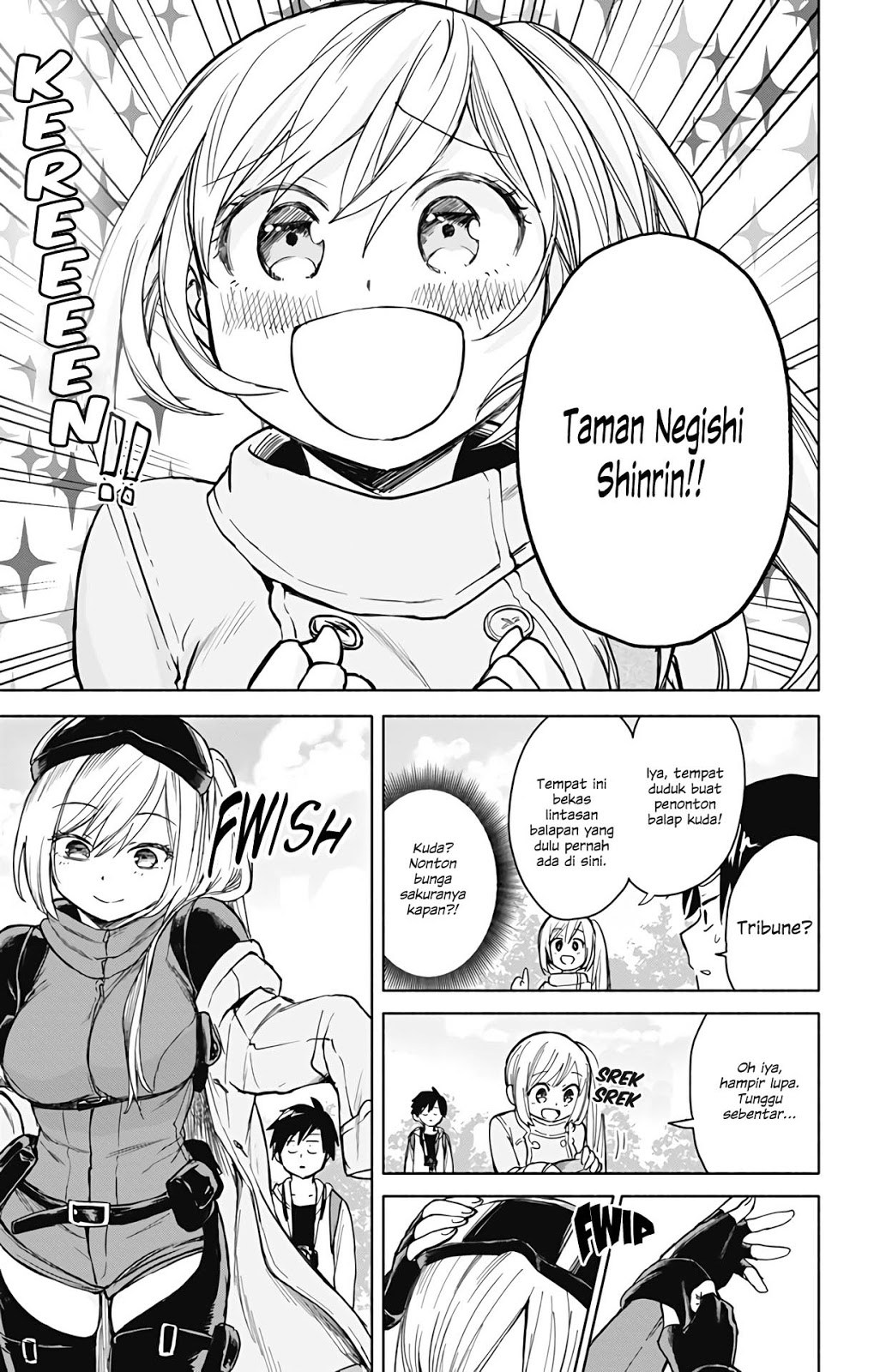 Saguri-chan Tankentai Chapter 01 Gambar 22