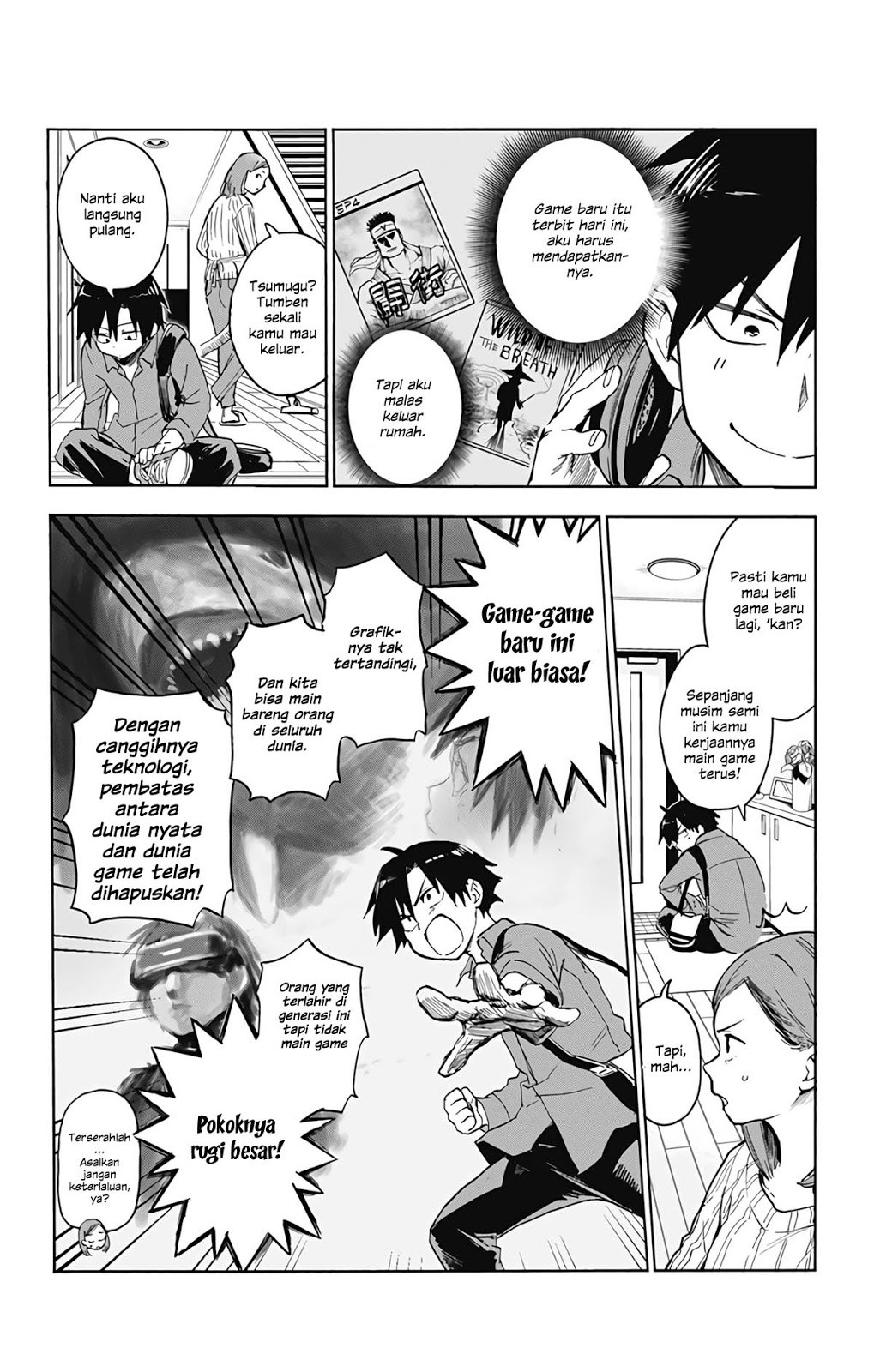 Saguri-chan Tankentai Chapter 01 Gambar 6