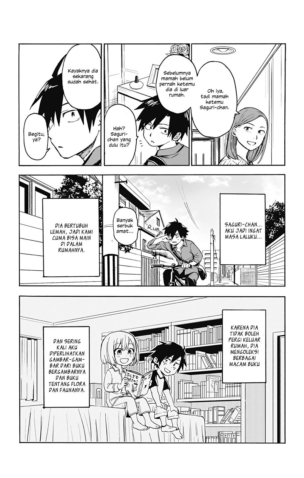 Saguri-chan Tankentai Chapter 01 Gambar 7