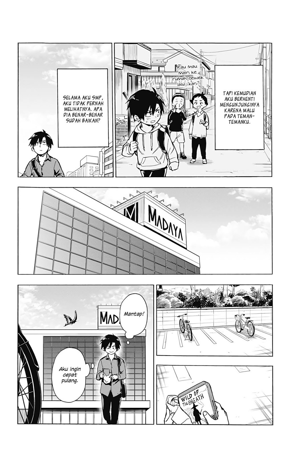 Saguri-chan Tankentai Chapter 01 Gambar 8