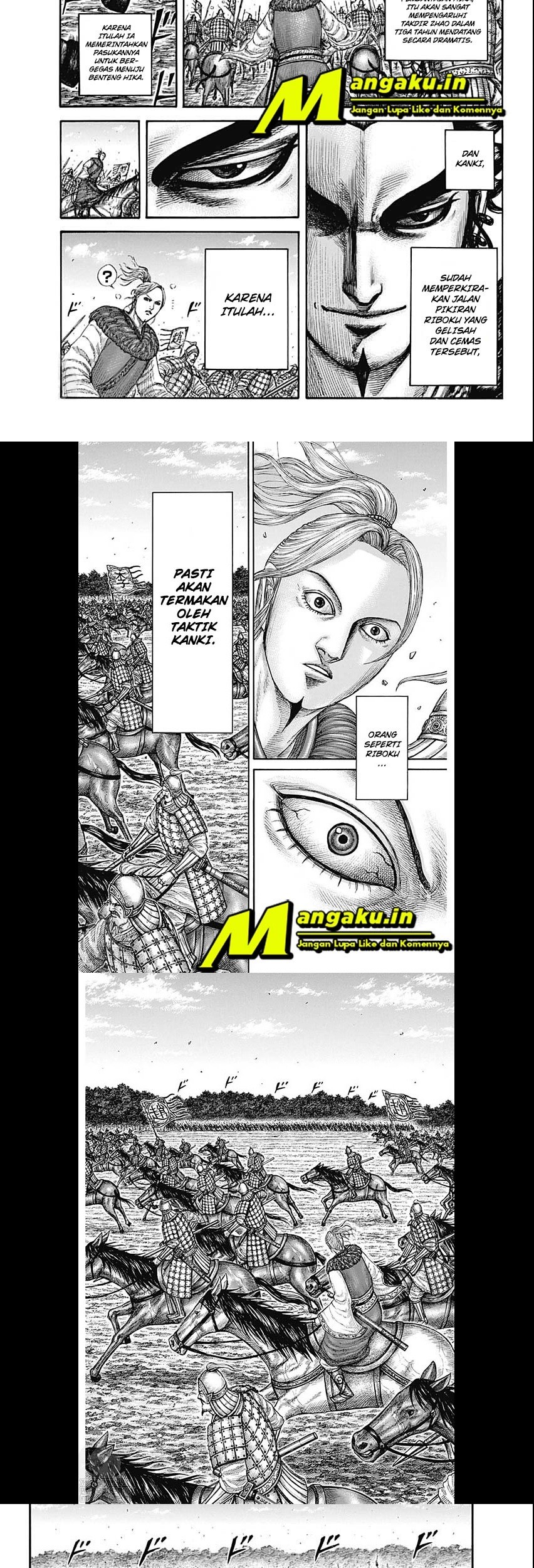 Kingdom Chapter 741 Gambar 4