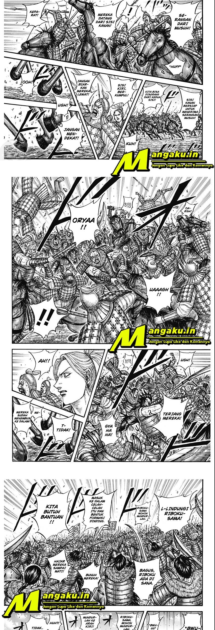Kingdom Chapter 741 Gambar 6