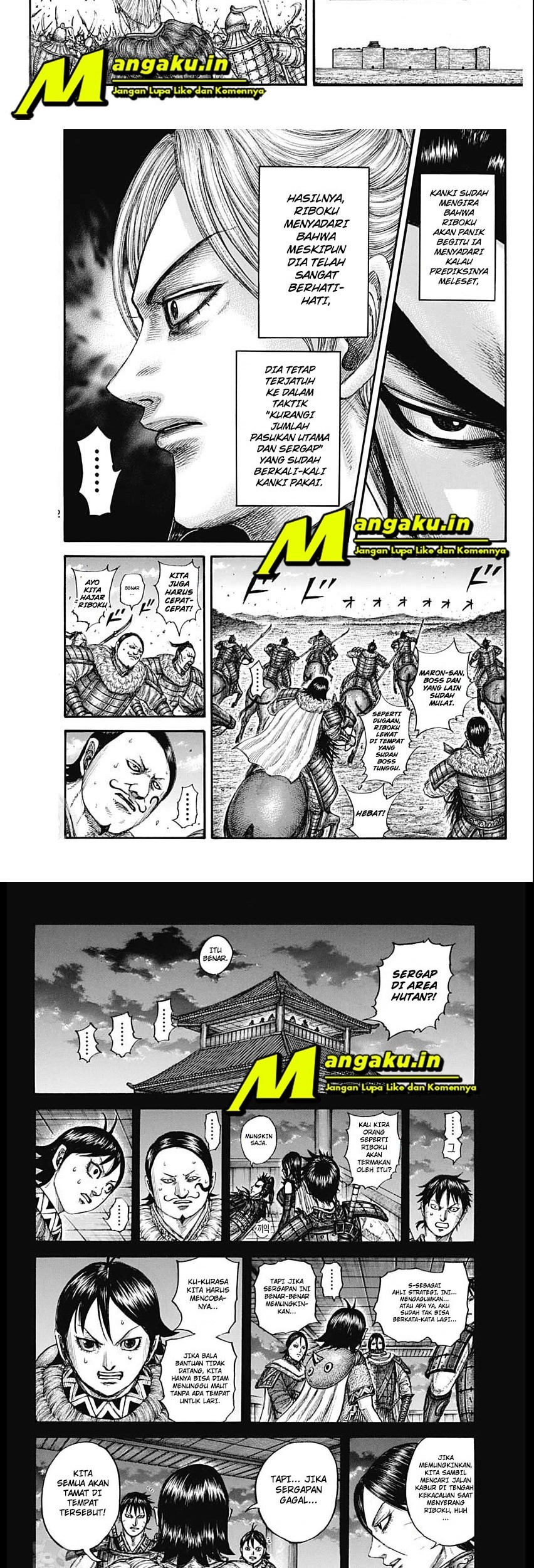 Kingdom Chapter 741 Gambar 8