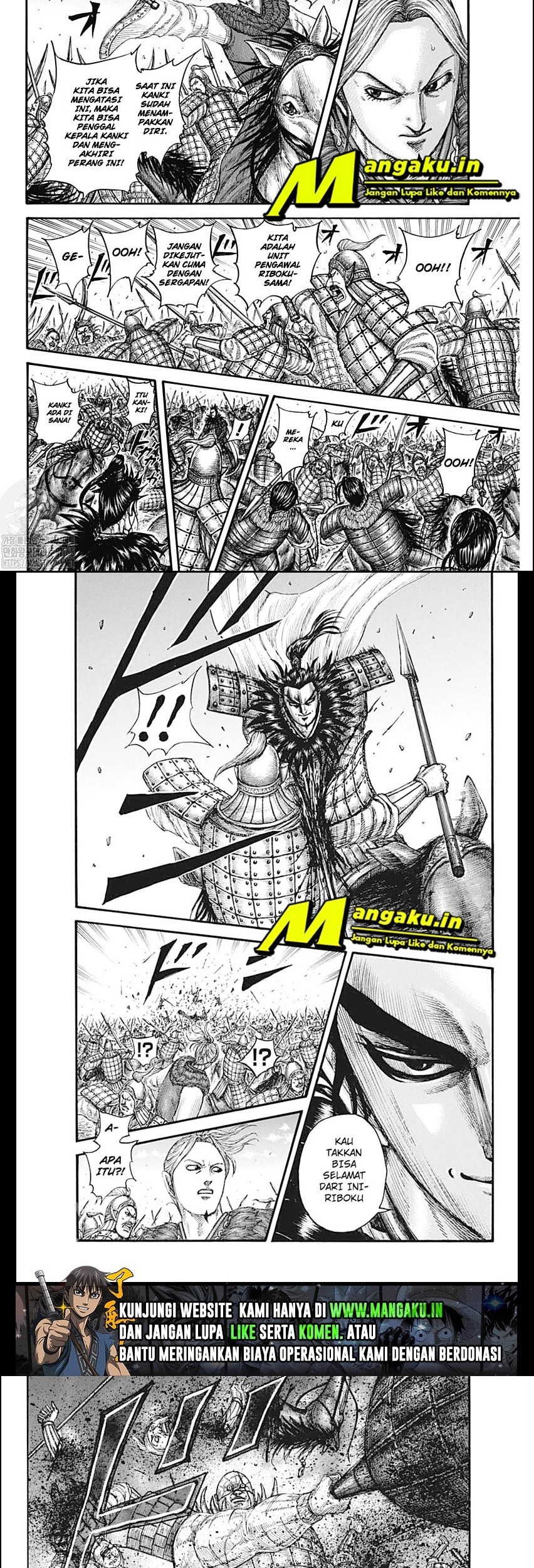 Kingdom Chapter 741 Gambar 10