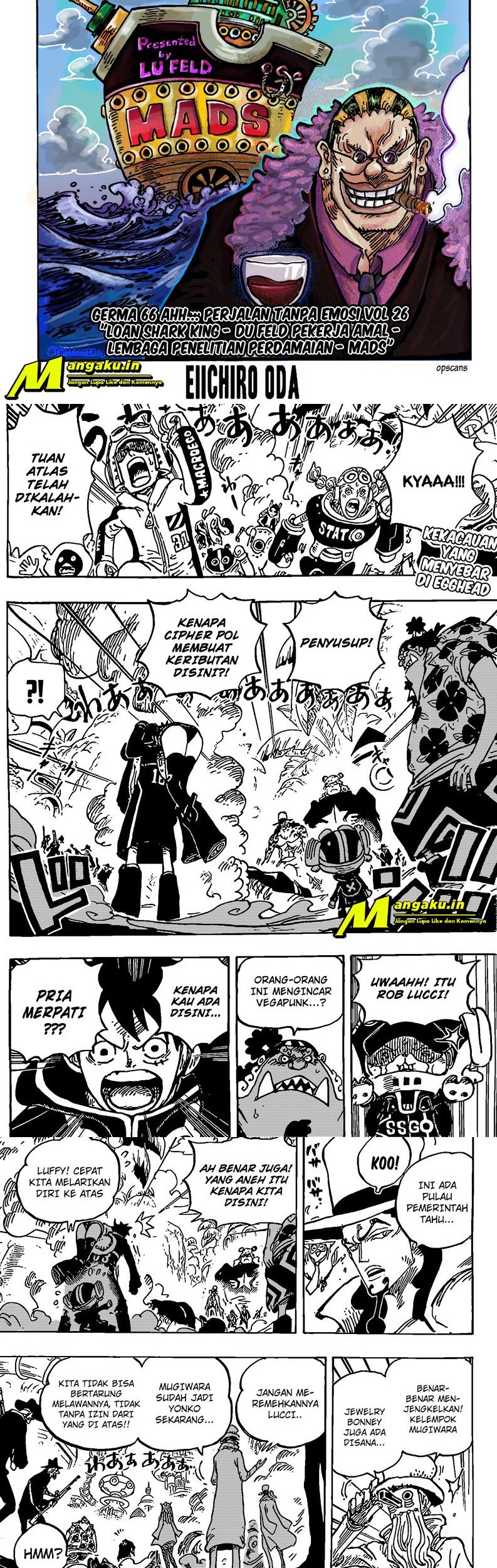 Manga One Piece Chapter 1069 gambar nomor 2