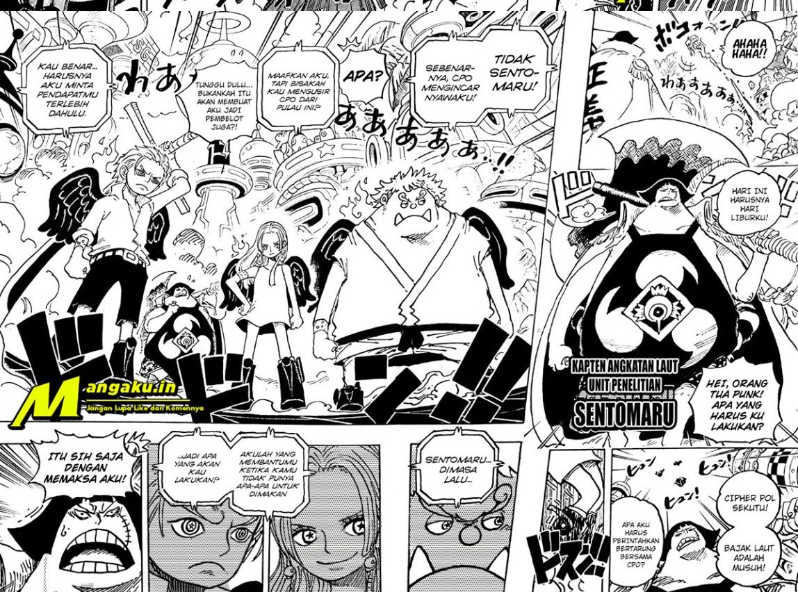 One Piece Chapter 1069 Gambar 7