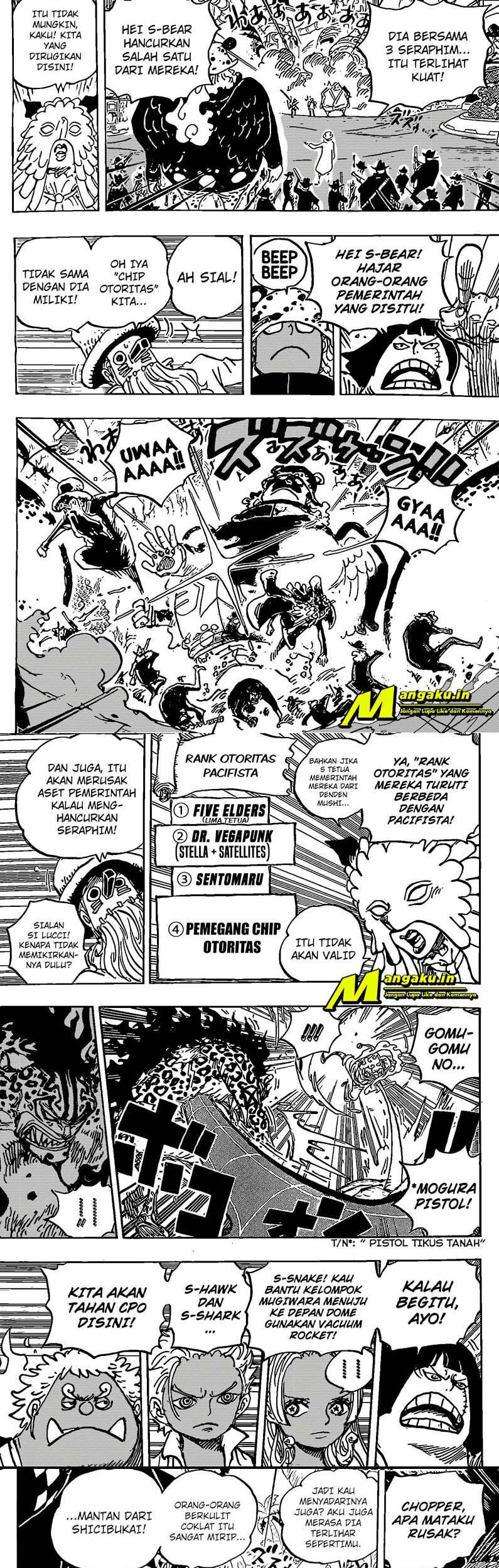 One Piece Chapter 1069 Gambar 8