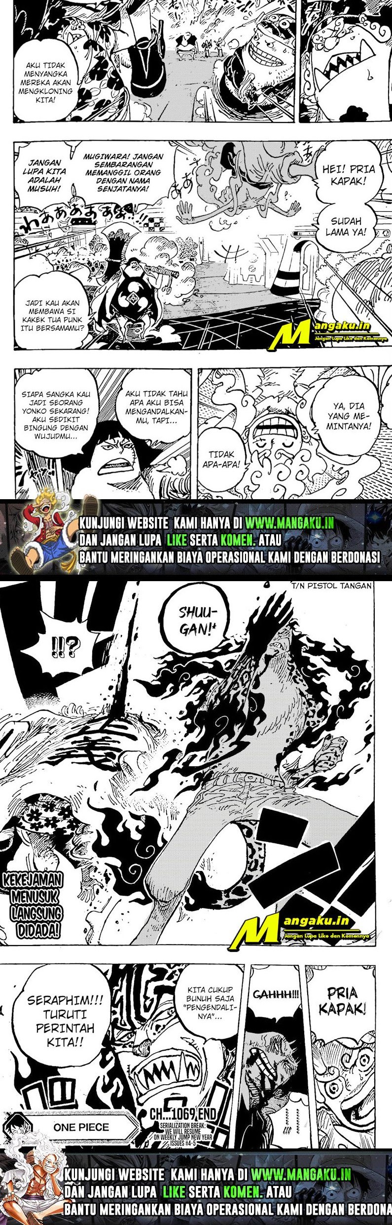One Piece Chapter 1069 Gambar 9